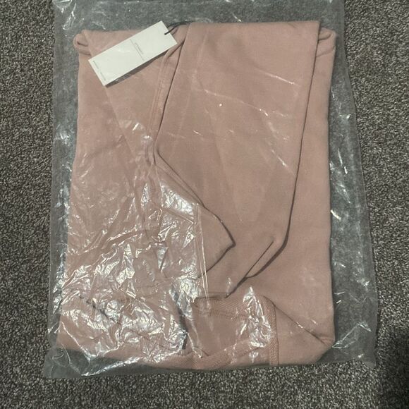 NWT New Arminta Watts Crop Hooded Muscle Tank Rose Size Large - Picture 5 of 5